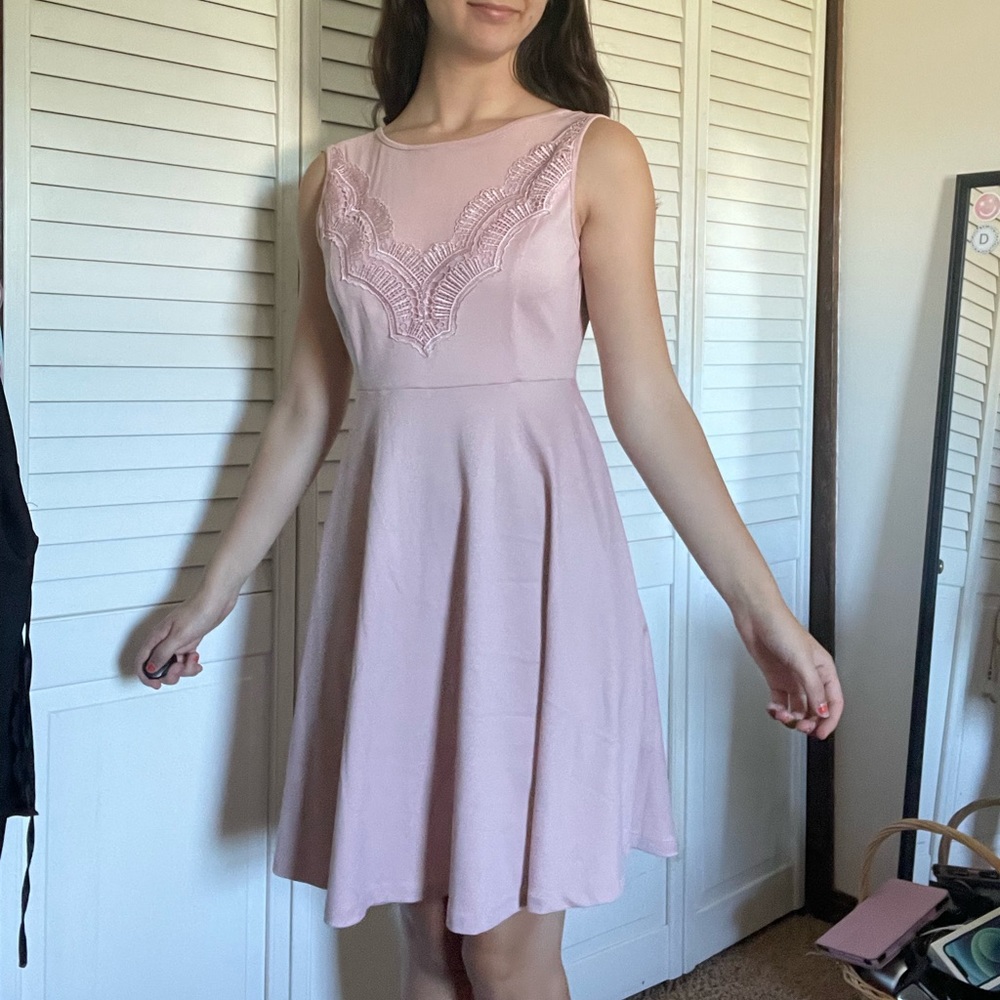 Pink dress